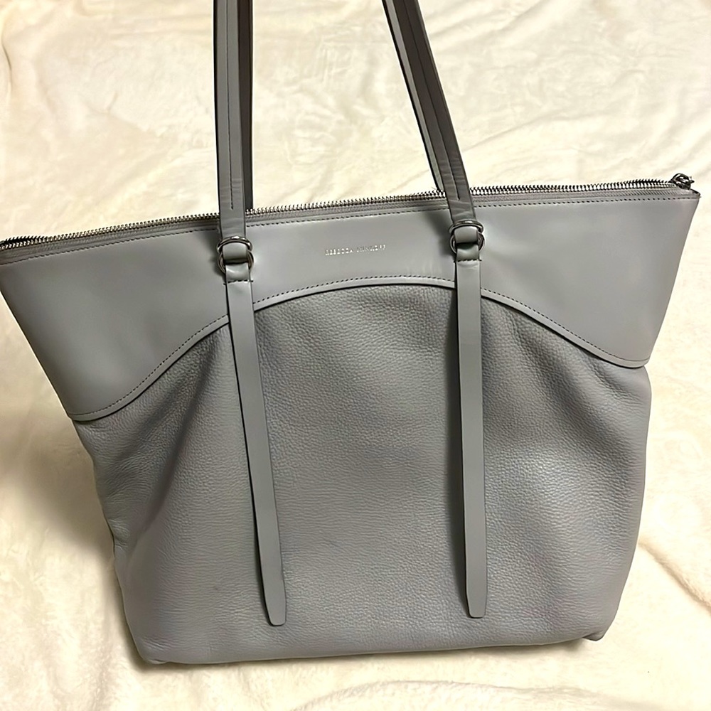 Rebecca Minkoff Gray Leather Shoulder Bag